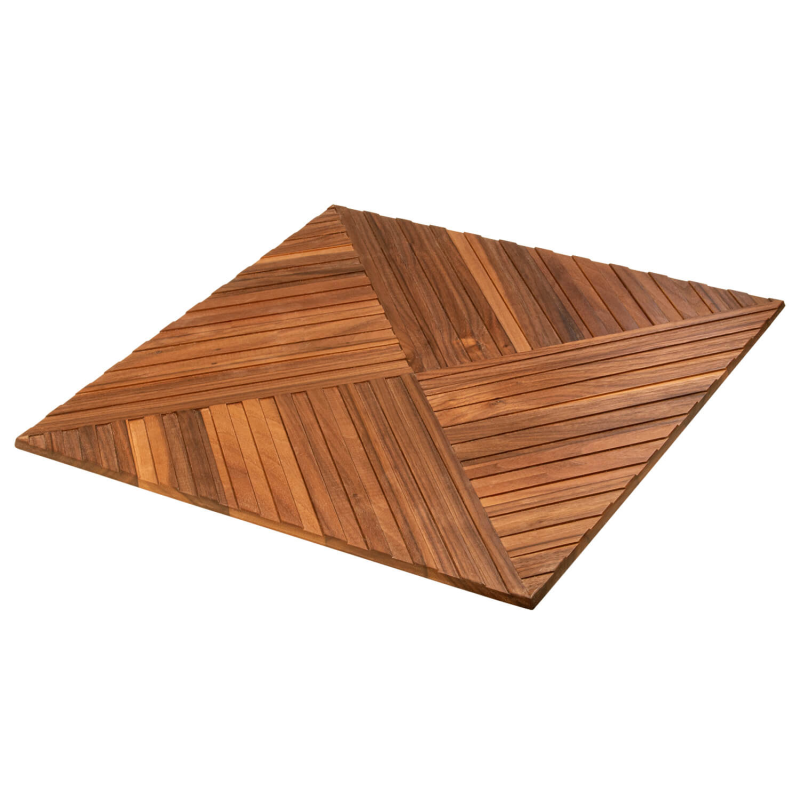  Artelegno walnut wood plate placemat, 33 cm