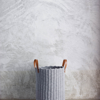  Aquanova Rudon gray laundry basket 55 cm - 4