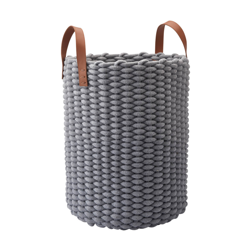  Aquanova Rudon gray laundry basket 55 cm