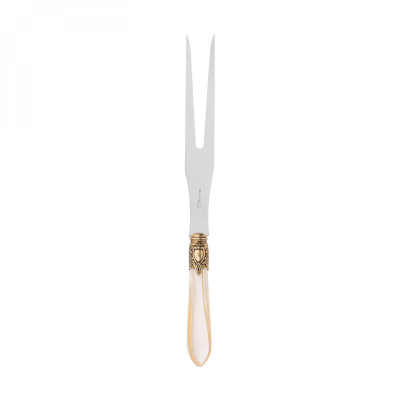 Widelec do mięsa Casa Bugatti Oxford Ivory/Gold