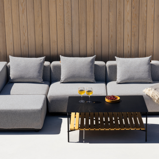 Sofa ogrodowa SACKit Cobana Lounge Sofa 3 Seater Sand Melange - 2