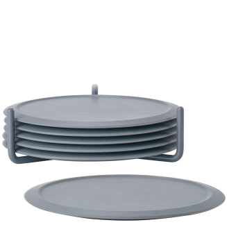  Glass coasters Zone Denmark Singles Cool Grey - 4