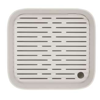 Brabantia Sink Side dishwashing container with drainer, light gray - 5