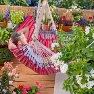  La Siesta Habana flamingo comfort hammock chair - 2