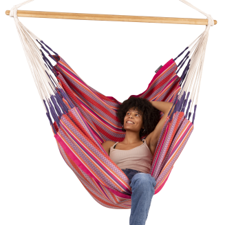  La Siesta Habana flamingo comfort hammock chair - 5