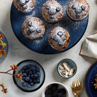 Bitz Dark Blue cake stand 30 cm - 4