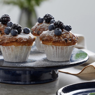 Bitz Dark Blue cake stand 30 cm - 2