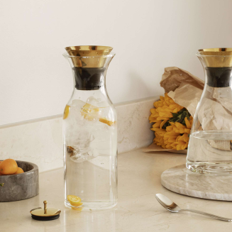  Eva Solo brass water carafe 1l - 6