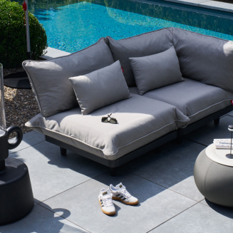 Narożnik ogrodowy Fatboy Paletti Corner Seat Royal Wolf Grey - 12