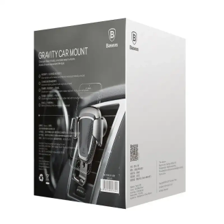 Uchwyt grawitacyjny Baseus na kratkę samochodu (czarny) - 9