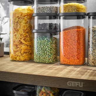  Set of 3 Gefu Pantry glass kitchen containers - 7