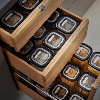  Set of 3 Gefu Pantry glass kitchen containers - 12