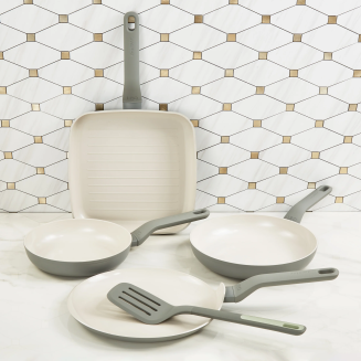 BergHOFF | 4-el. zestaw patelni Balance Eco Grey + łopatka - 3