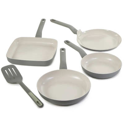 Zestaw patelni BergHOFF Balance Moonmist z łopatką