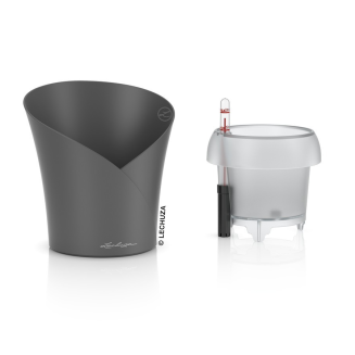  Lechuza Orchida Color orchid pot, gray - 6