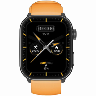 Smartwatch Męski GRAVITY GT28-2 Pasek + Bransoleta Pomarańczowo Czarny - 5