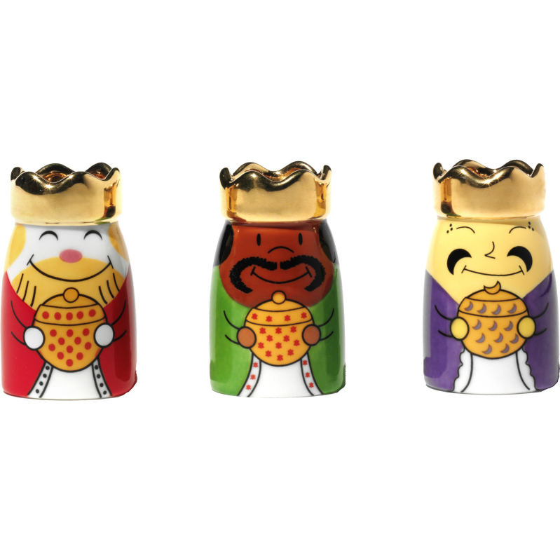  Alessi Re Magi Christmas figurines
