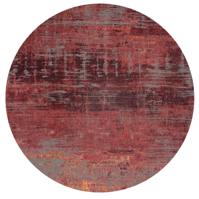  Round rug Louis de Poortere Atlantic Streaks nassau ed