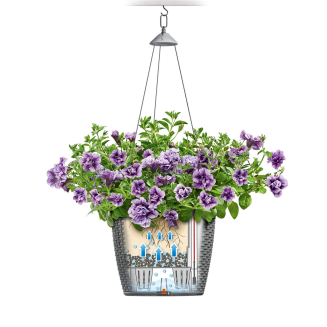  Lechuza Nido Cottage 28 planter light gray - 4