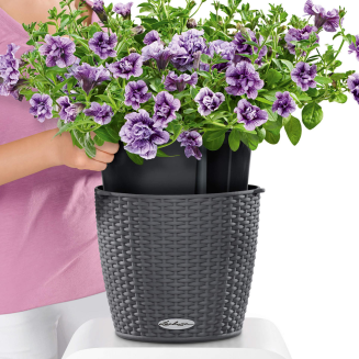  Lechuza Nido Cottage 28 planter light gray - 6