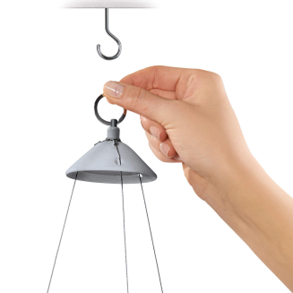  Lechuza Nido Cottage 28 planter light gray - 3