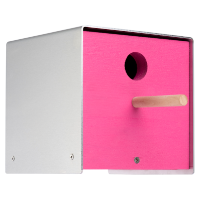  Keilbach Twitter birdhouse pink
