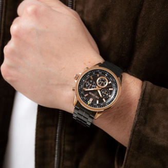 Zegarek Męski PAUL LORENS PL20009B-1A4 + BOX - 4