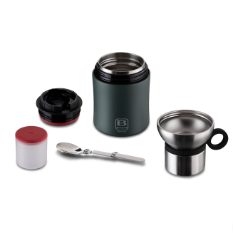 Pojemnik na lunch Casa Bugatti B BOTTLES Green Forest 500 ml - 2