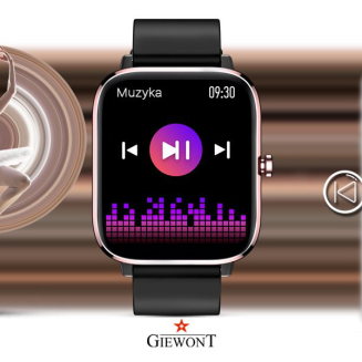 Smartwatch Giewont Różowo-Czarny GW230-3 - 10