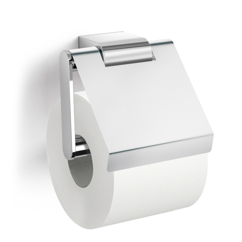 Zack Atore gloss toilet paper holder with flap