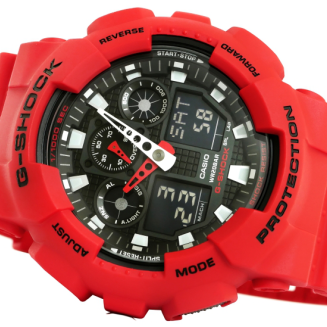 Zegarek Męski CASIO G-SHOCK GA-100B-4AER + BOX - 3