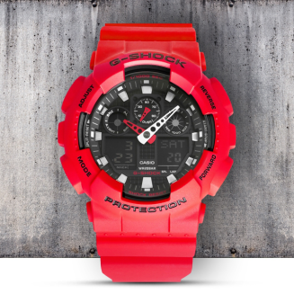 Zegarek Męski CASIO G-SHOCK GA-100B-4AER + BOX - 15