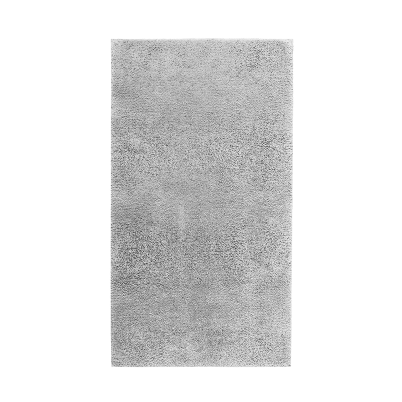  Graccioza Plain Egoist Silver bathroom rug
