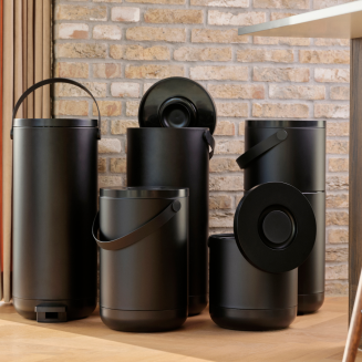  Zone Denmark Circular 35l Black Waste Bin - 2