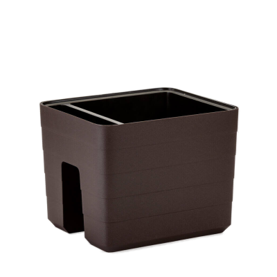 Balkonowa donica samo-nawadniająca Plastia Berberis 26x30 cm brązowy