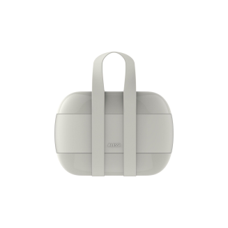 Alessi Food à Porter lunch box, gray - 4