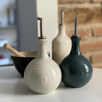  Emile Henry vinegar bottle, cream - 3