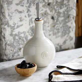  Emile Henry vinegar bottle, cream - 2