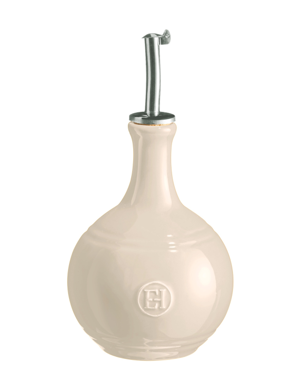  Emile Henry vinegar bottle, cream
