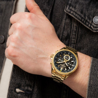 Zegarek Męski PAUL LORENS PL20009B-1D1 + BOX - 5