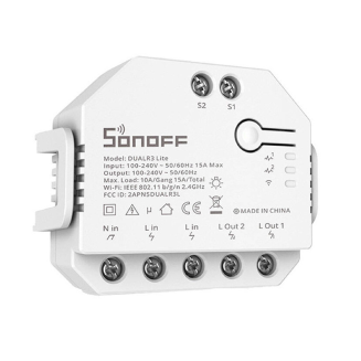 Inteligentny przełącznik WiFi Sonoff Dual R3 Lite - 2