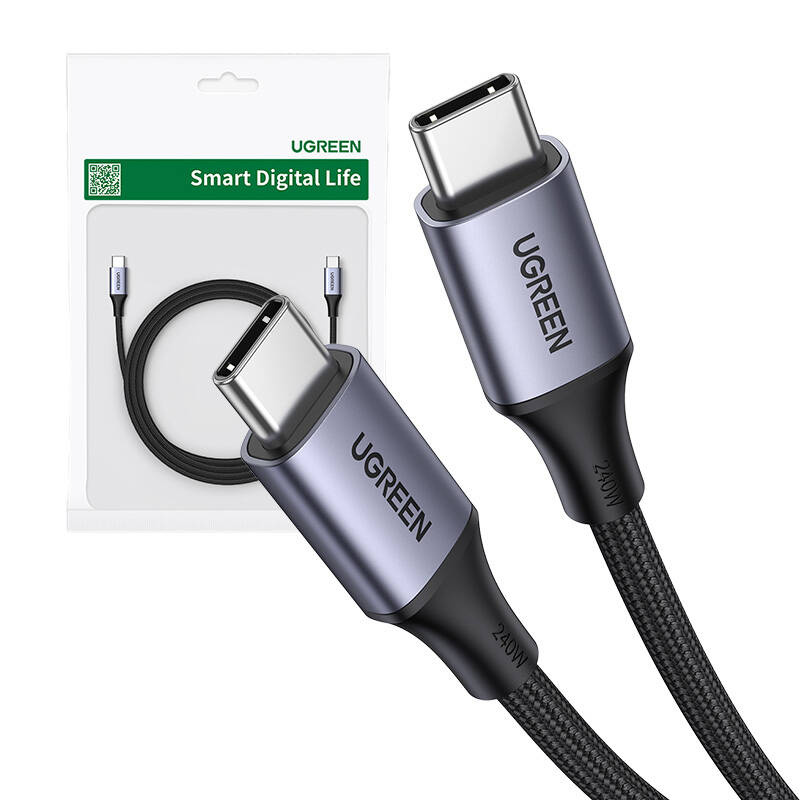Kabel UGREEN US535 USB-C-USB-C 2m (czarny)