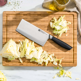  Zwilling All * Star Chinese Cleaver - 18 cm, Silver - 5