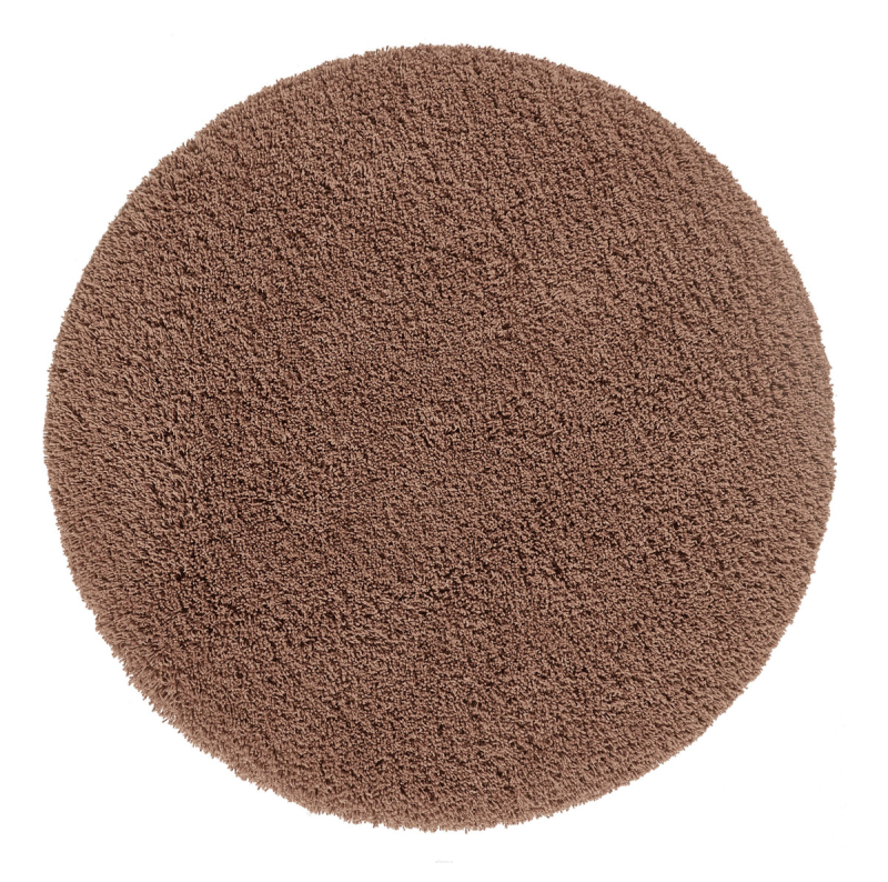  Aquanova Musa camel bathroom rug Ø80 cm