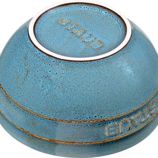  Set of 4 Staub round bowls - 14 cm, Antique turquoise - 3