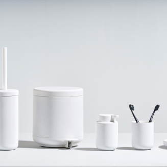  Zone Denmark Ume Soft Grey Toothbrush Cup - 5