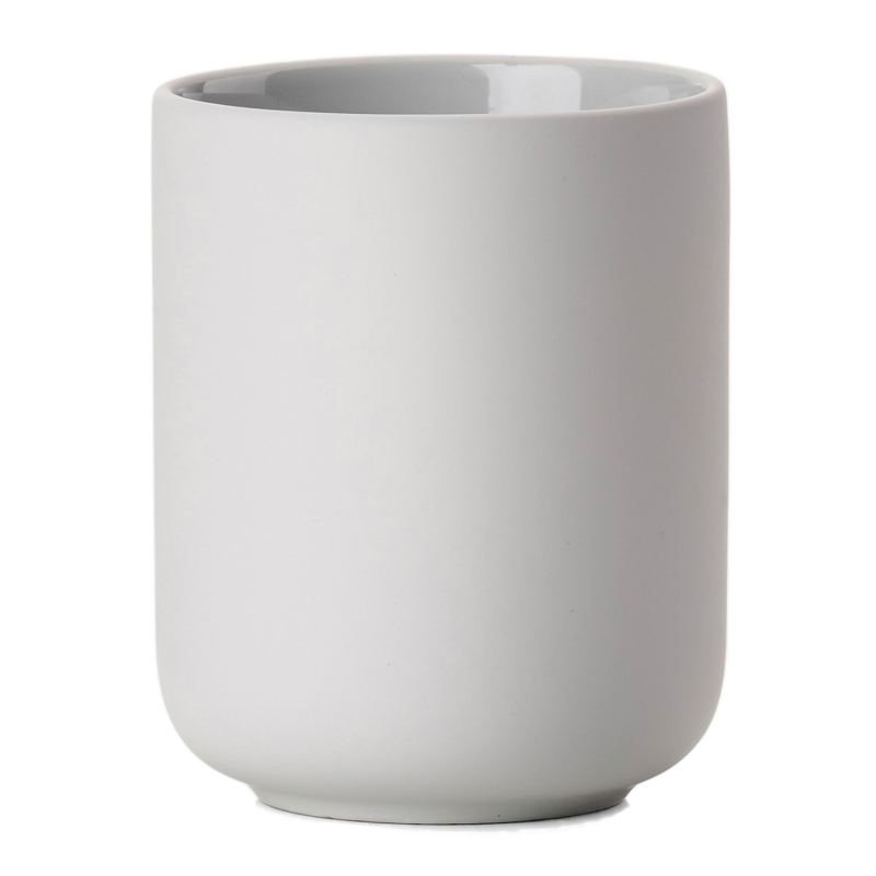  Zone Denmark Ume Soft Grey Toothbrush Cup