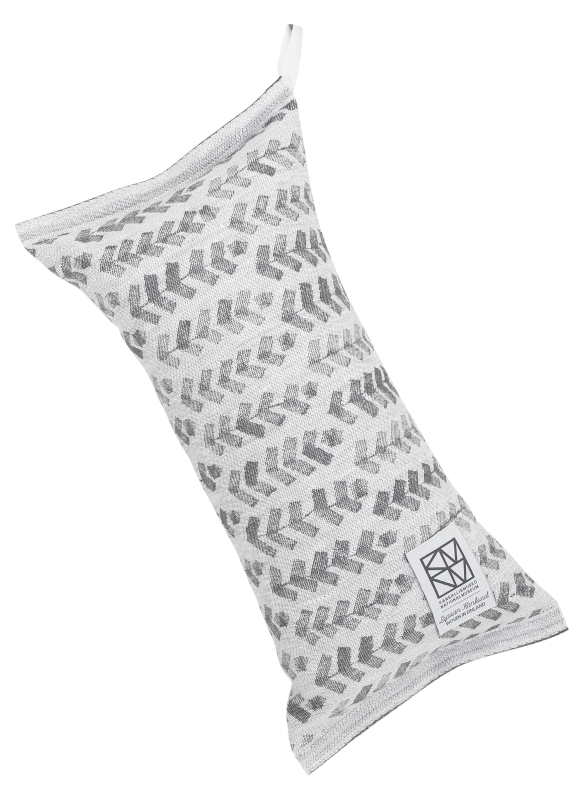 Lapuan Kankurit RUUSU X HVITTRÄSK sauna pillow white-gray