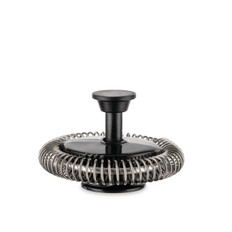 Alessi Plisse milk frother, black - 4