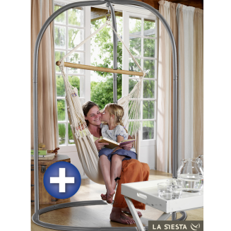 La Siesta Romano hammock chair stand - 4